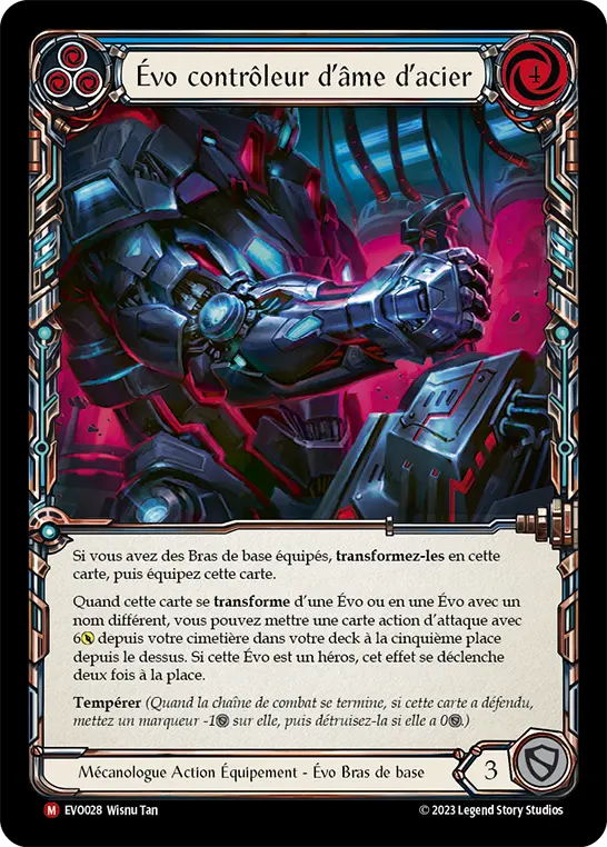 Card: Evo Steel Soul Controller (blu)