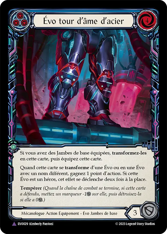 Card: Evo Steel Soul Tower (blu)