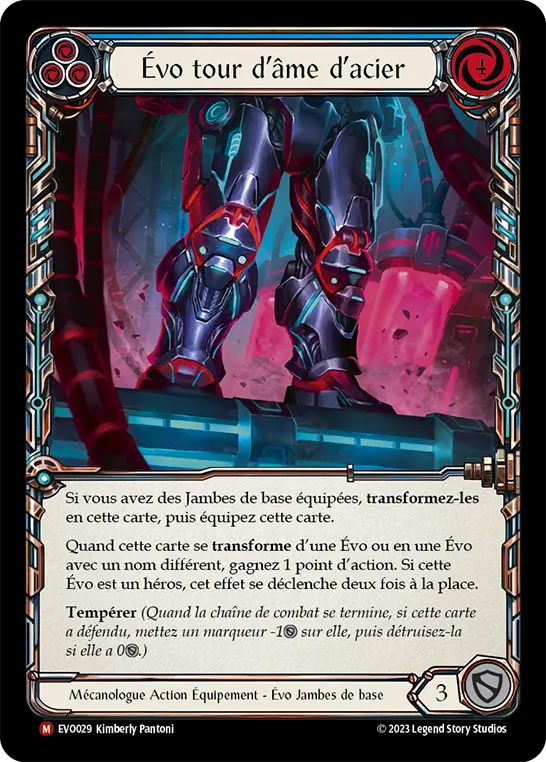 Card: Evo Steel Soul Tower (blu)