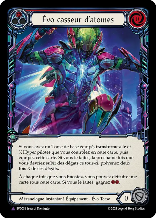 Card: Evo Atom Breaker (red)