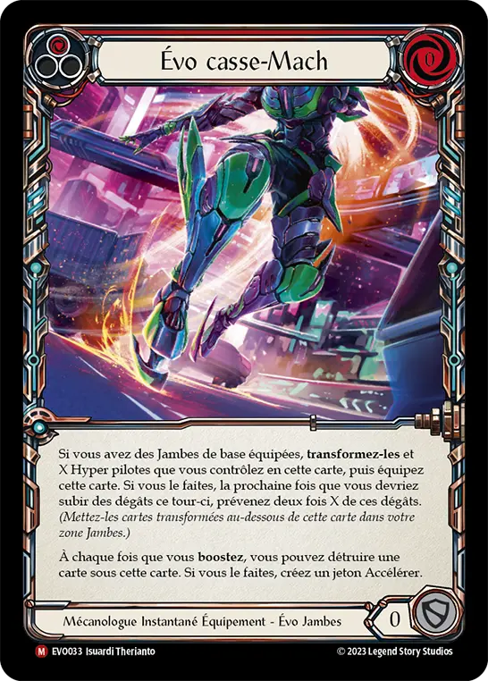 Card: Evo Mach Breaker (red)