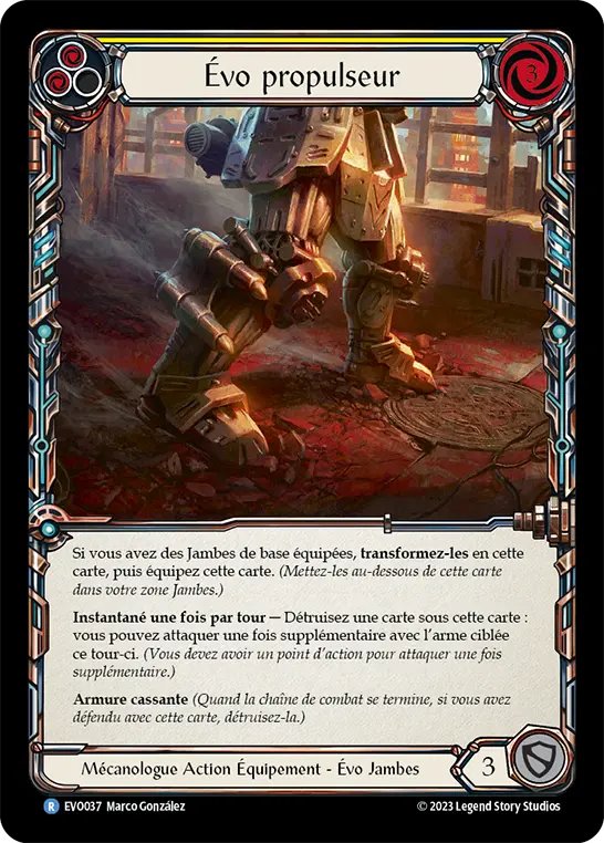 Card: Evo Thruster (yel)