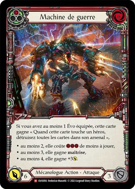 Card: War Machine (red)