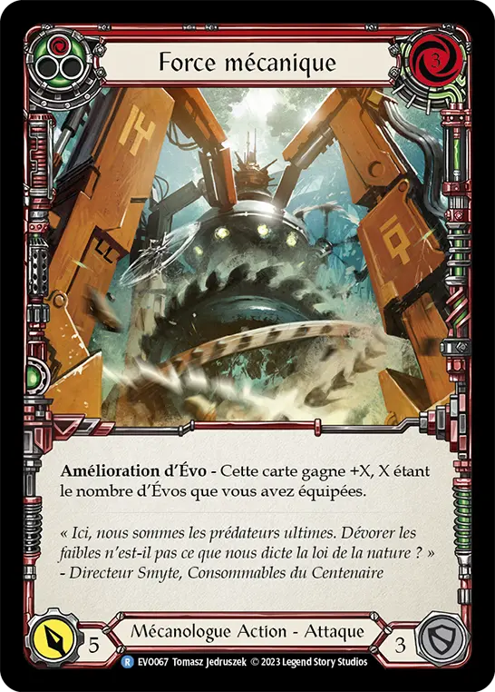 Card: Mechanical Strength (red)