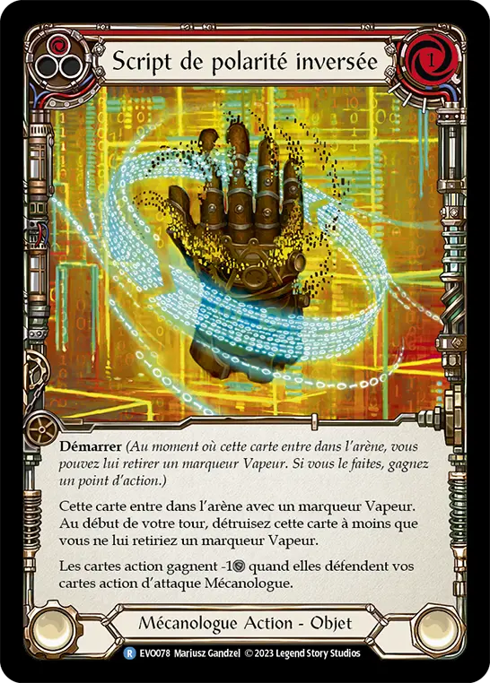 Card: Polarity Reversal Script (red)