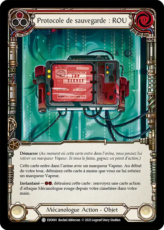 Card: Backup Protocol: RED (red)