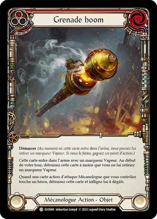 Card: Boom Grenade (red)
