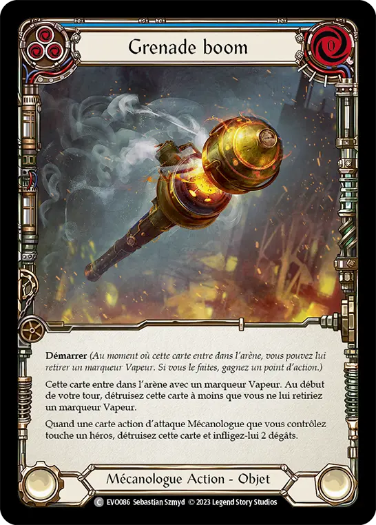 Card: Boom Grenade (blu)