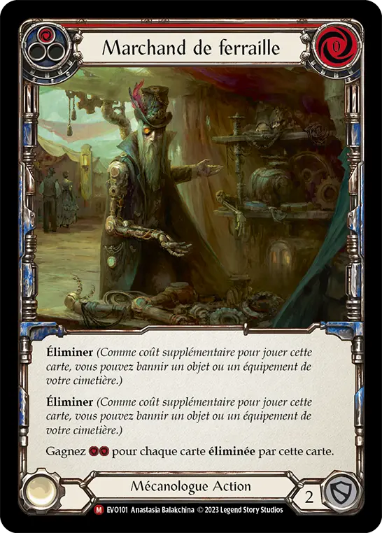 Card: Scrap Trader (red)