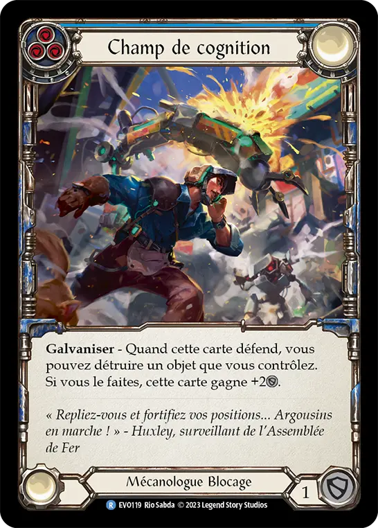 Card: Cognition Field (blu)