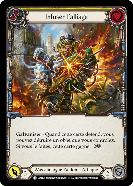 Card: Infuse Alloy (yel)