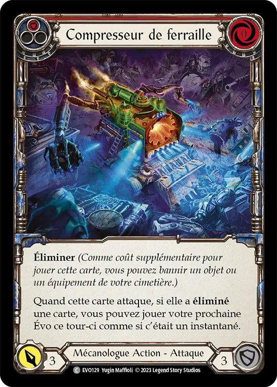 Card: Scrap Compactor (red)