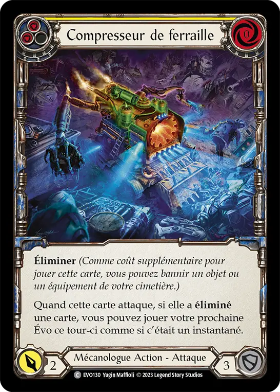 Card: Scrap Compactor (yel)