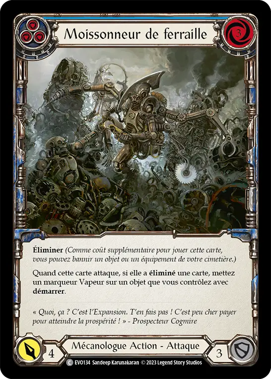 Card: Scrap Harvester (blu)