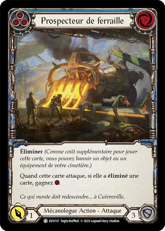 Card: Scrap Prospector (blu)