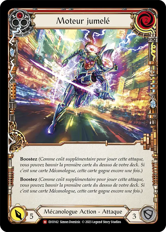 Card: Twin Drive (red)