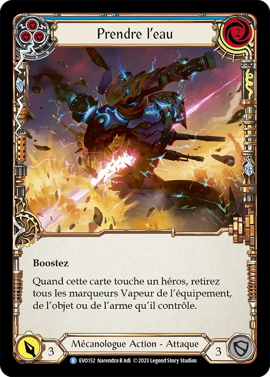 Card: Spring a Leak (blu)