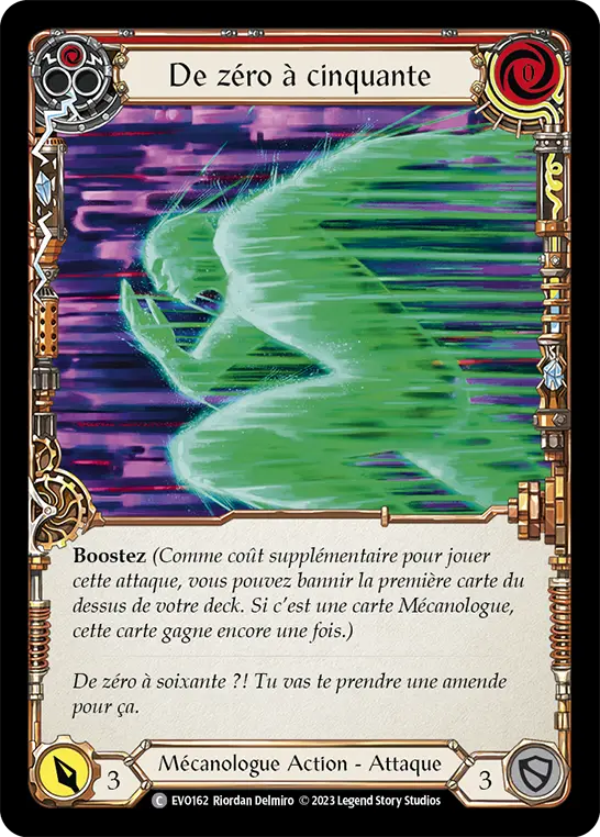 Card: Zero to Fifty (red)