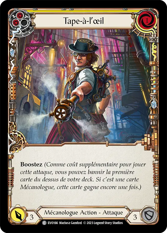 Card: Razzle Dazzle (yel)