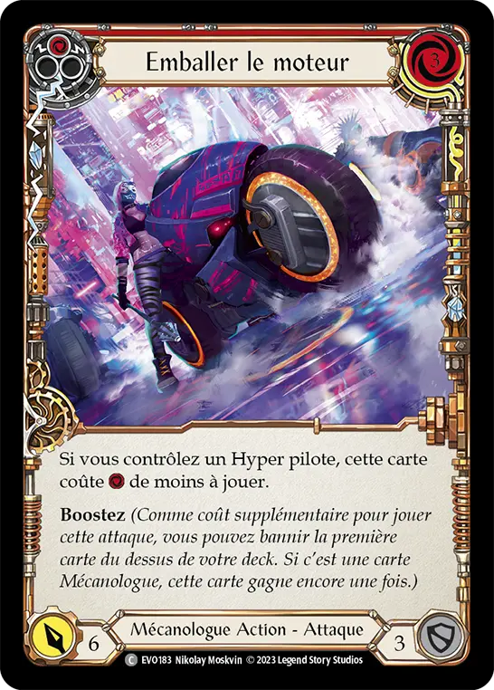 Card: Rev Up (red)