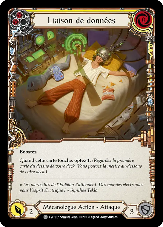 Card: Data Link (yel)