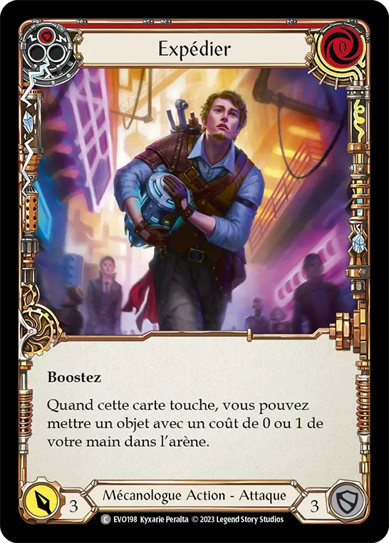 Card: Expedite (red)