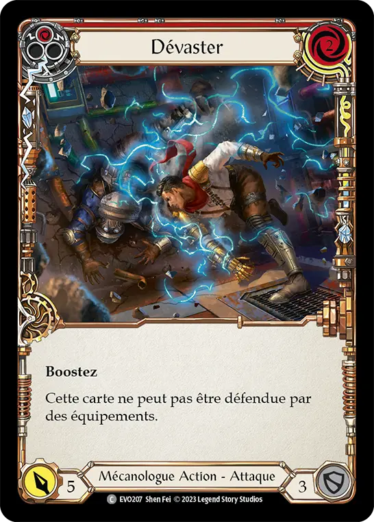 Card: Lay Waste (red)