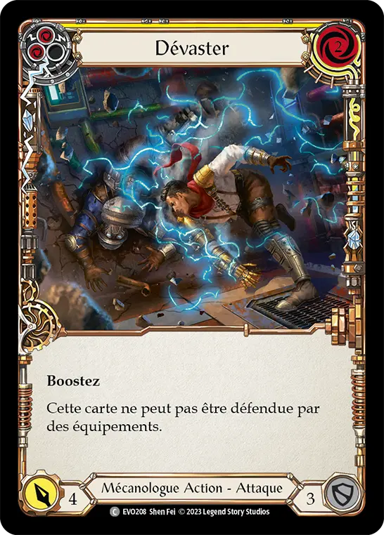 Card: Lay Waste (yel)
