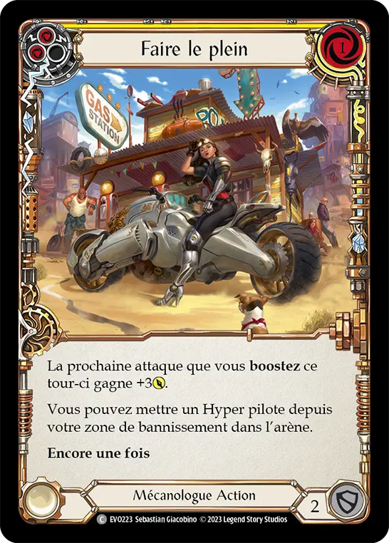Card: Gas Up (yel)