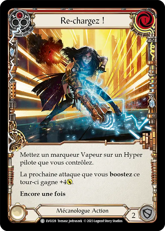 Card: Re-Charge! (red)