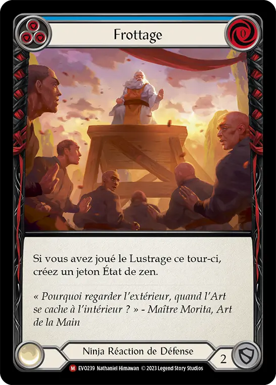 Card: Wax Off (blu)