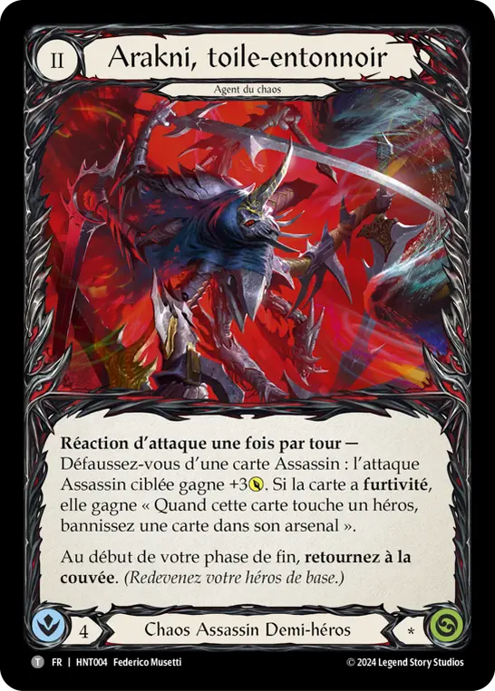 Card: Arakni, Funnel Web
