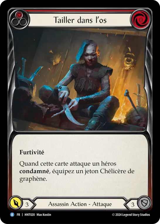 Card: Whittle from Bone (red)