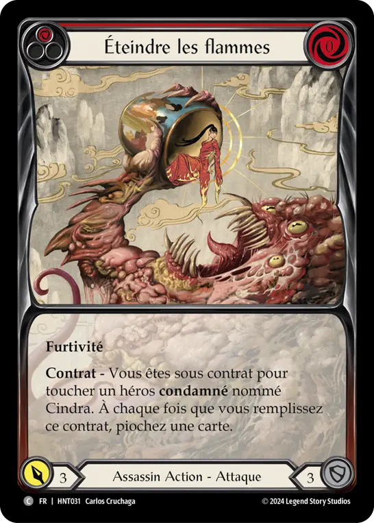 Card: Extinguish the Flames (red)