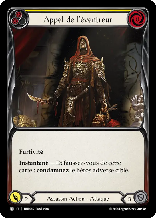 Card: Reaper's Call (yel)