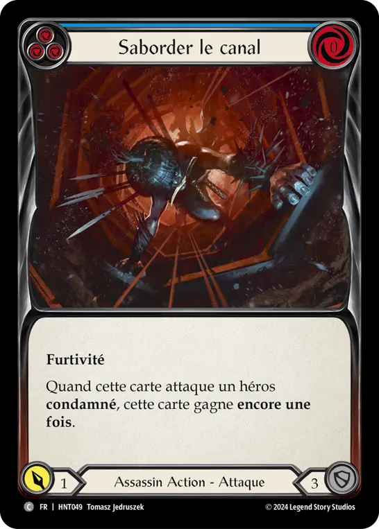 Card: Scuttle the Canal (blu)