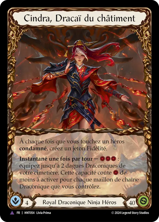 Card: Cindra, Dracai of Retribution