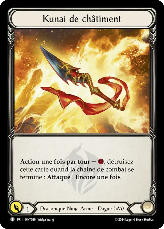 Card: Kunai of Retribution