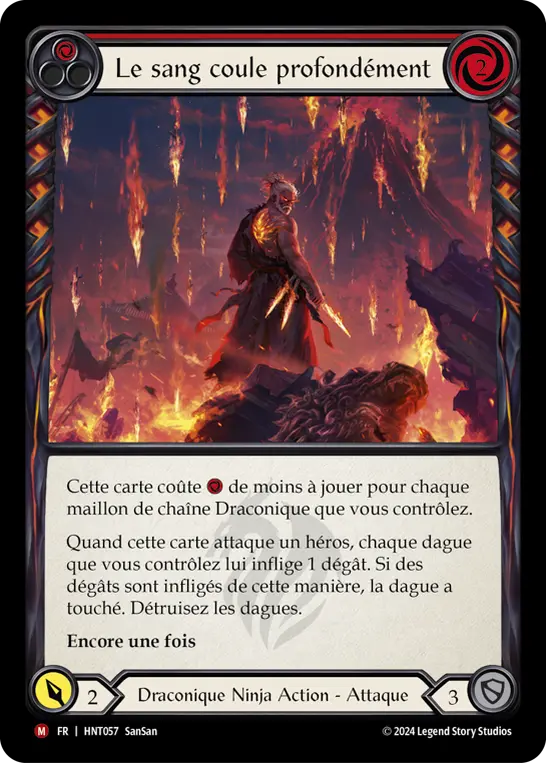 Card: Blood Runs Deep (red)