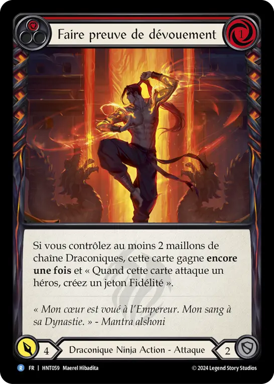 Card: Demonstrate Devotion (red)