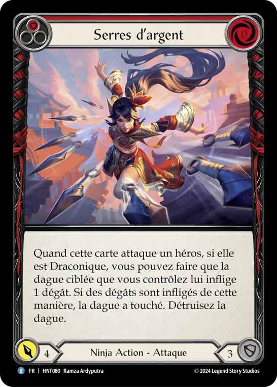 Card: Silver Talons (red)