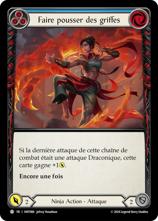 Card: Grow Claws (blu)