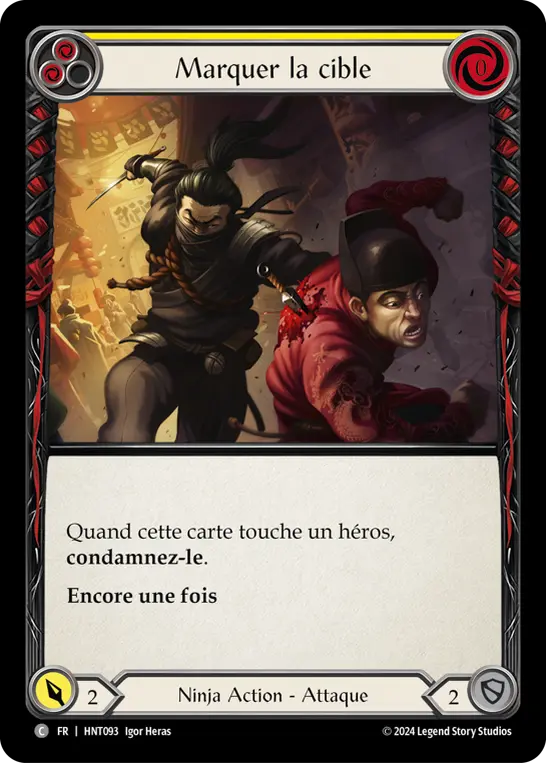 Card: Tag the Target (yel)