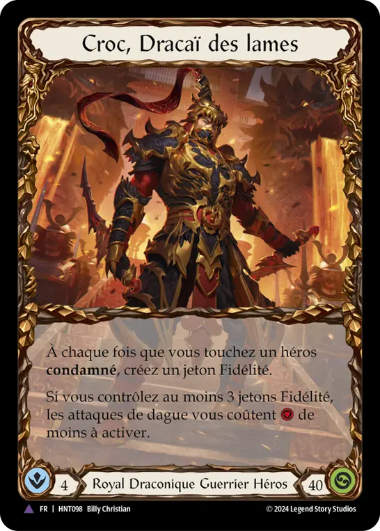 Card: Fang, Dracai of Blades