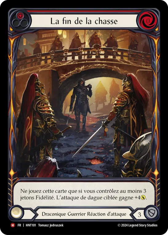 Card: Hunt's End (red)