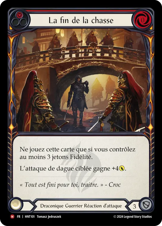 Card: Hunt's End (red)