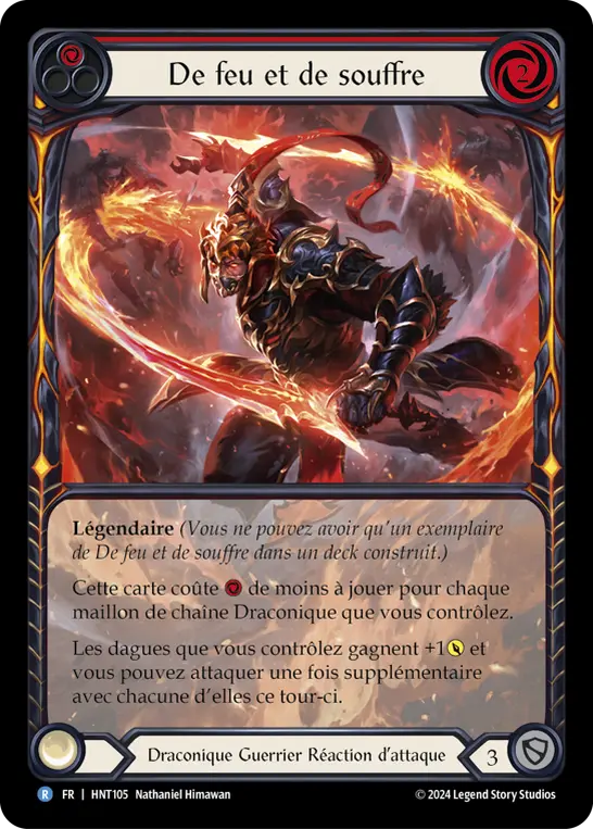 Card: Fire and Brimstone (red)