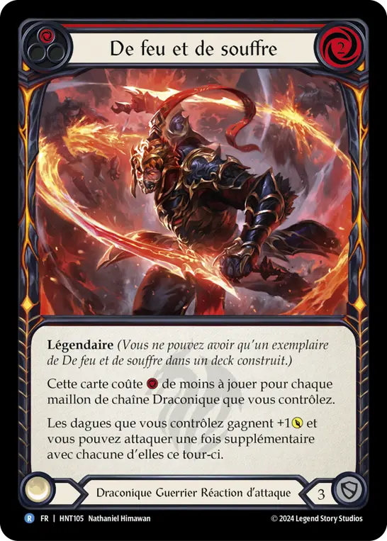 Card: Fire and Brimstone (red)