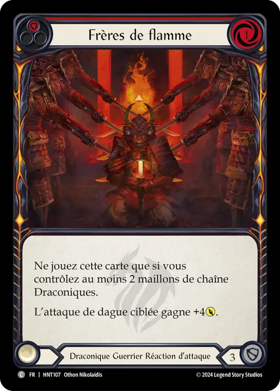 Card: Brothers of Flame (red)