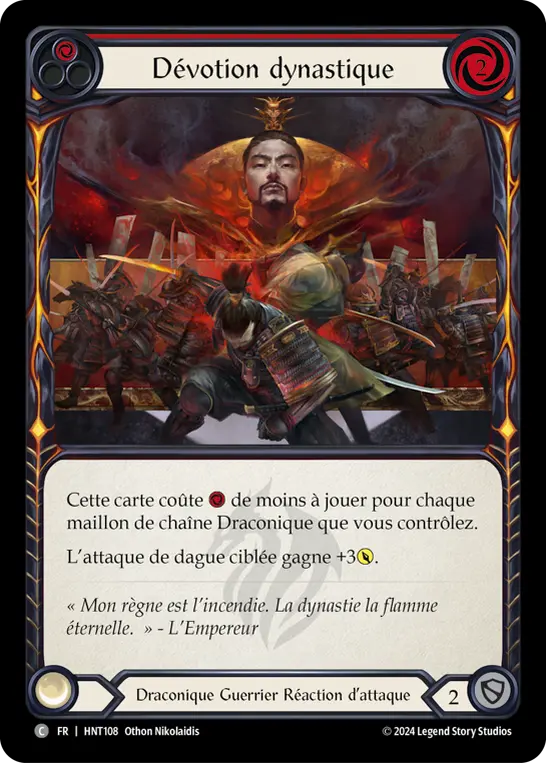 Card: Dynastic Dedication (red)